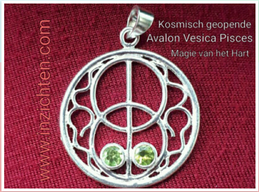 Avalon Vesica Pisces zilver te koop bij www.inzichten.com